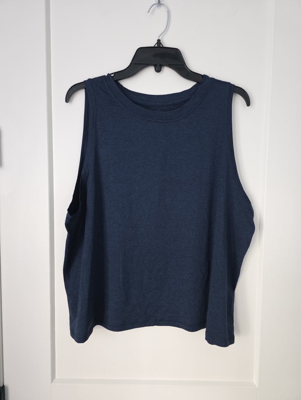 Athleta Heathered Navy Active Top - Athleta Womans 2X